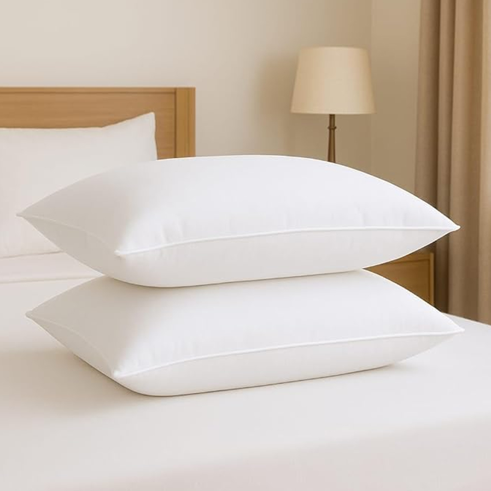 Pure Cotton Pillow (100% Pure cotton | Soft & Breathable | skin friendly for Healthy Sleep) - Image 2