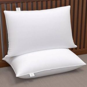 Pure Cotton Pillow (100% Pure cotton | Soft & Breathable | skin friendly for Healthy Sleep)