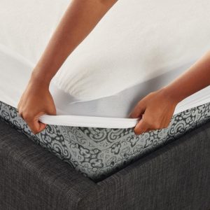 01 Box Mattress Covers (100% pure White Cotton Fabric)
