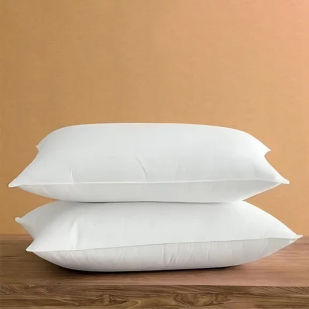 Recron Pillow (Lightweight | Recyclable Fiber | Reliable and Washable Pillow)