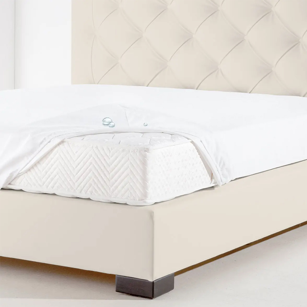 Box Mattress Covers (100% pure White Cotton Fabric) - Image 3