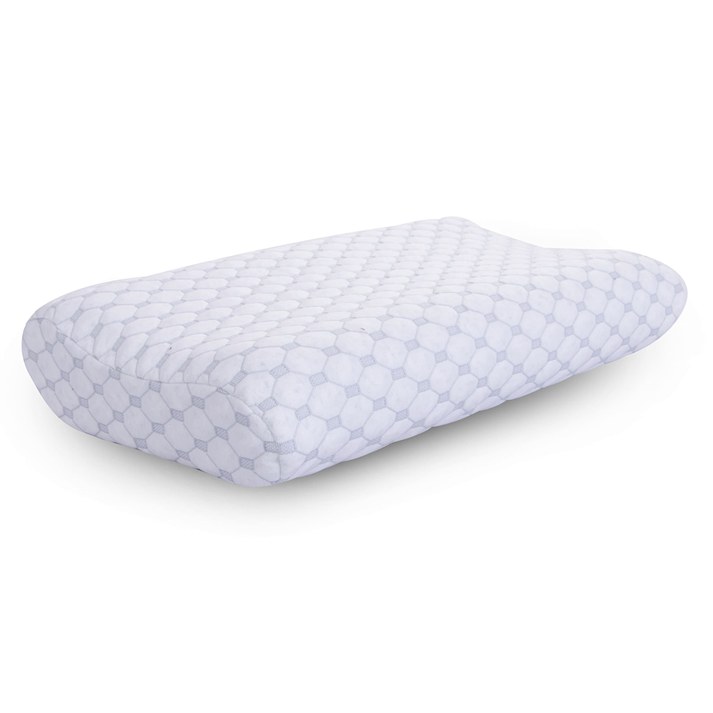 Memory Foam (Contours to Head & Neck | Washable Cover | Spot-Clean Foam Core): - Image 2